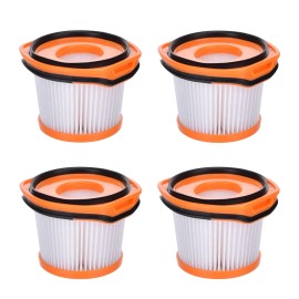 For Shark 4 Pack Vacuum Filter Combatible With Shark Wandvac System WS633 WS632BLBRN