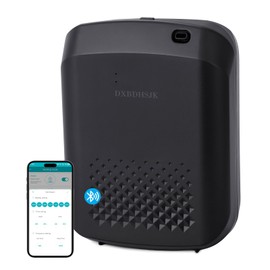 Home Waterless Aroma Diffuser – Bluetooth Smart Essential Oil Nebulizer, Fragrance Reach up to 2,000 sq ft, Perfect for Homes, Hotels, Restaurants, Offices & Spas(Black)