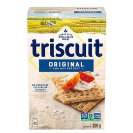 Triscuit 10 Boxes Of Triscuit Original Crackers Made With Sea Salt 200g Each From Canada