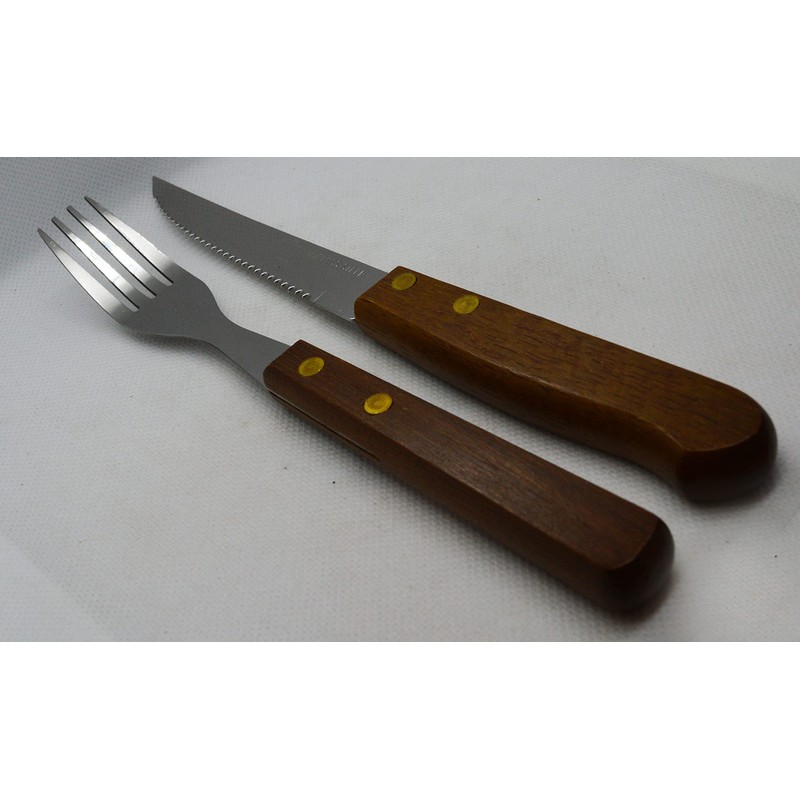 Zodiac 7312 Steak Wood Handle (Pack of 12)