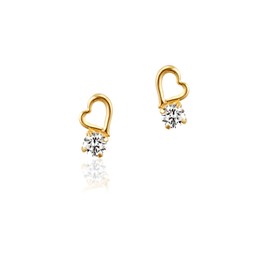 canal 4°C 151136153002 K10 Yellow Gold (YG) Earrings
