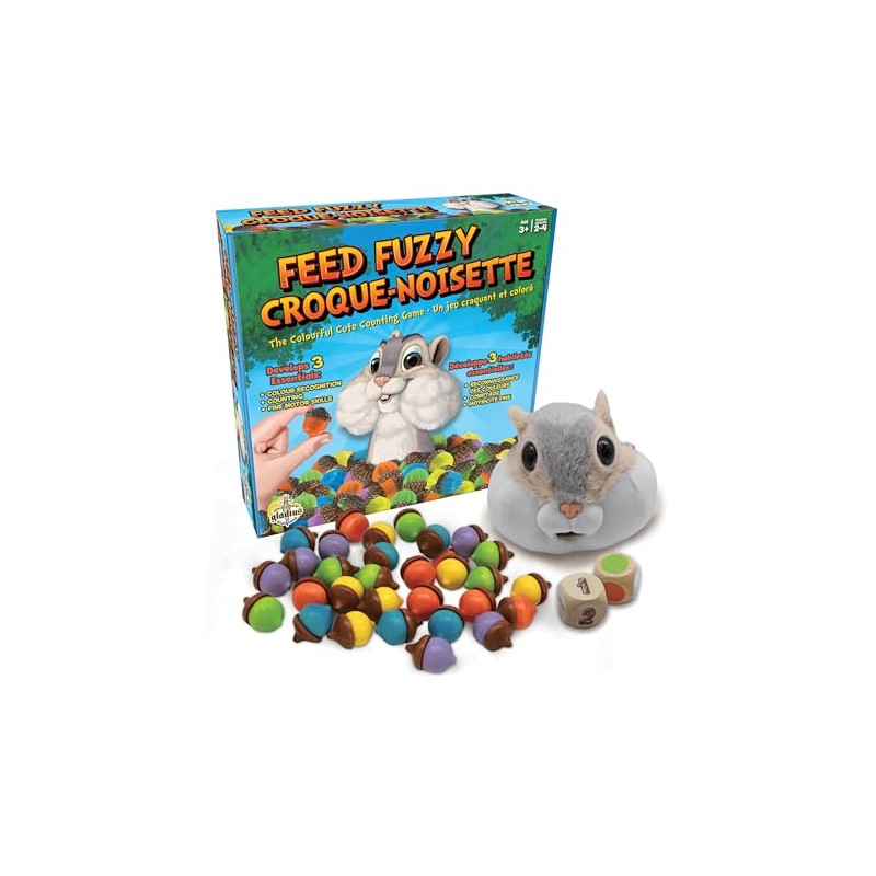 Gladius Feed Fuzzy - A Nut-Gathering Game for Kids, Encourages