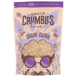Uncle Crumbles Granola, Sugar Cookie, Kosher, Gluten Free & Non-GMO, 11 Ounce (Pack of 6)