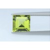 Unbranded PERIDOT GEM PRINCESS CUT LIME GREEN FACETED GENUINE GEMSTONE