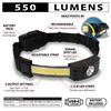 Performance Tool W2682 550LM Strip & Spot Headlamp - Rechargeable