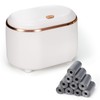 Realand Mini Trash Can for Desk with 200 Trash Bags,
