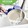 GreenLife Sandstone Healthy Ceramic Nonstick, 15 Piece Kitchen Cookware Pots