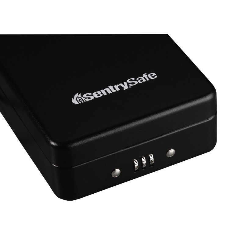 Sentrysafe Compact Portable Security Box Safe P005c Combo Lock, 5-15/16"W