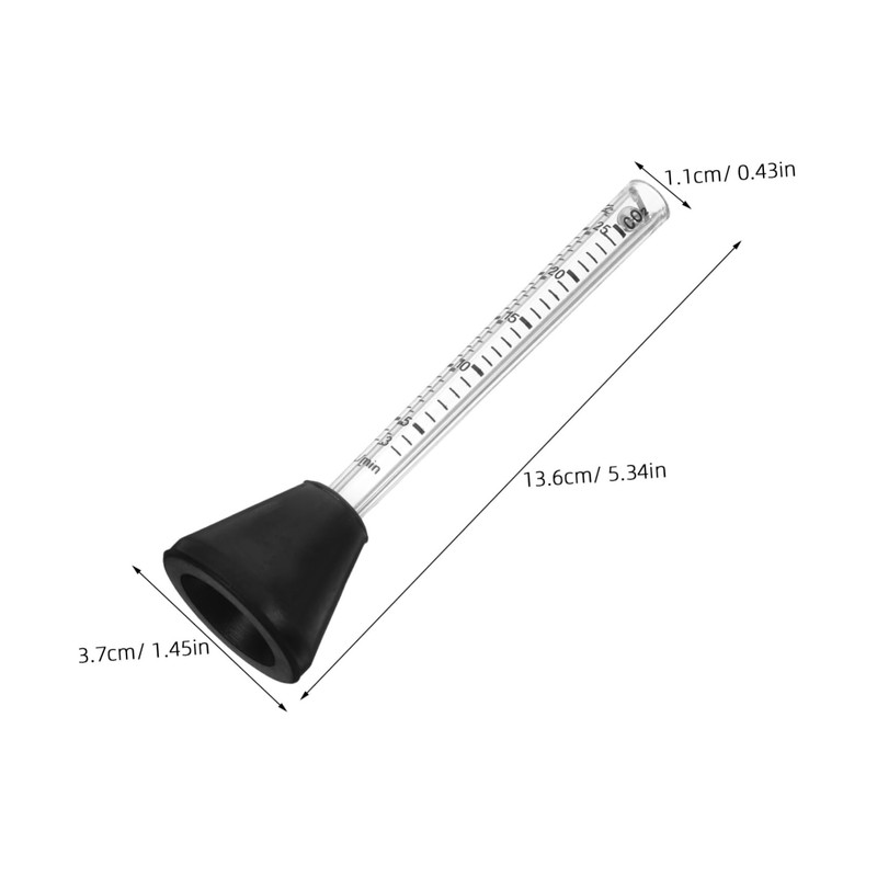WOONEKY 2 Pcs Argon Flow Dual Scale for Precise Gas