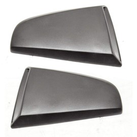 IKON MOTORSPORTS Window Louvers Compatible With 2003-2008 Nissan 350Z, 2Dr Rear Quarter Side Louver Scoops 2 Pcs, 2004 2005 2006 2007