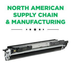 Clover Remanufactured Toner Cartridge for HP 126A CE310A | Black