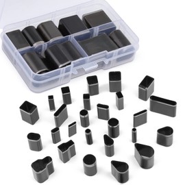 KAMAIKA 26 Shapes Style Leather Hollow Cutter Punching Tools, Leather Hole Punch Tools Set with Leather Punch, Leather Punch Tools for Handmade Leather Crafts