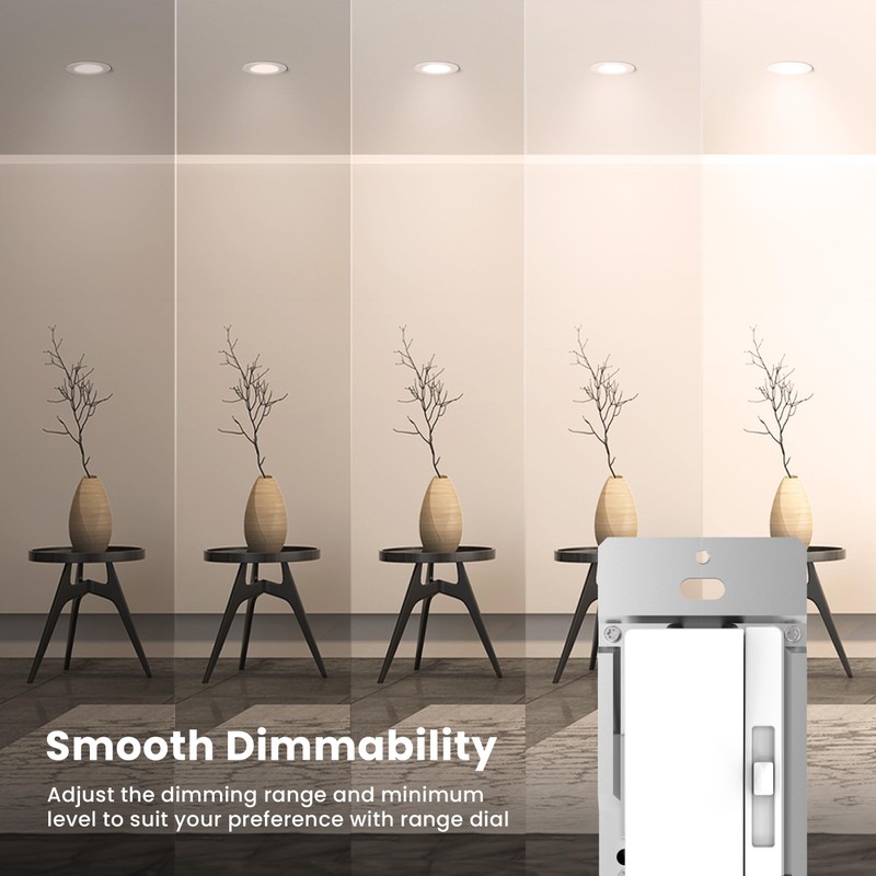 Feit Electric Paddle Dimmer Switch for Dimmable LED Light Bulbs,