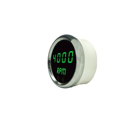 Intellitronix LED Digital Mini Tachometer - Green Display | High-Precision RPM Meter MS9002G