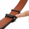 Huztencor Gold Buckle Belt Men, Ratchet Belt Dress Leather Hidden
