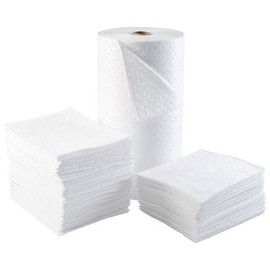 Brady Brady SPC BPO100 15" x 17" Heavy Weight Economical Oil Only Absorbent Pads - 100 ct