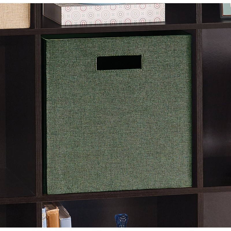 ClosetMaid Decorative Fabric Storage Bin, Green
