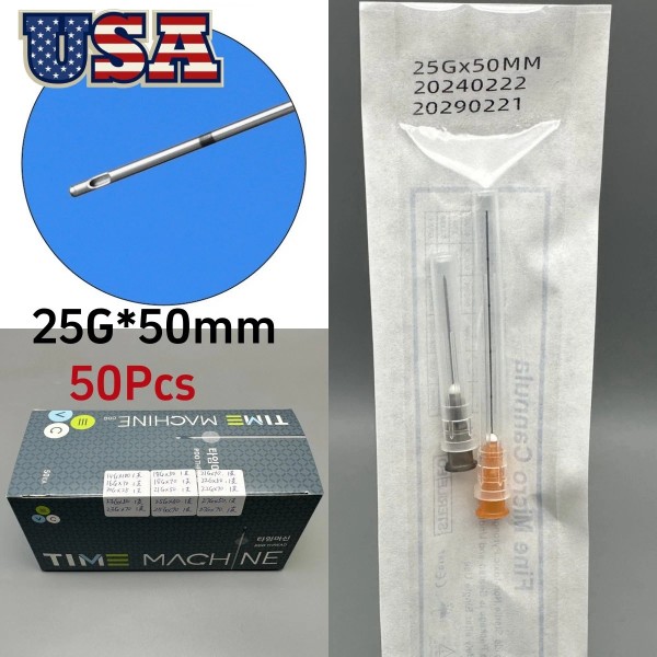 Unbranded Sterile microcannula Blunt Tip Cannula Needle Injectable Hyaluronic Acid