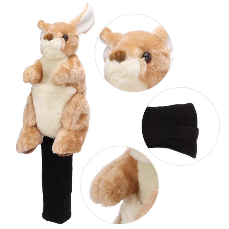 Kangaroo Golf Head Cover Plush Animal Golf Club Headcover No.1
