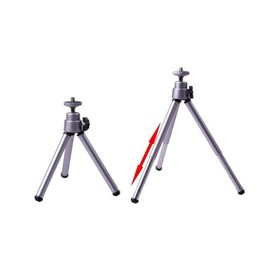 KOMBIUDA Mini Adjustable Tripod Stand for Phone Lightweight Construction with Independent Adjustable Legs for Filming Uneven Surfaces