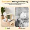 Essenhome Large 3 in 1 Rabbit Litter Box with Hay