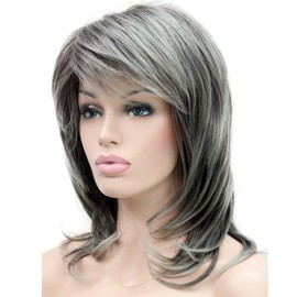 Lydell Long Soft Shaggy Layered Classic Cap Full Synthetic Wigs (AB76)