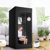 ASIJUNTYECHO 2-in-1 Sauna Thermometer Fahrenheit Humidity Gauge