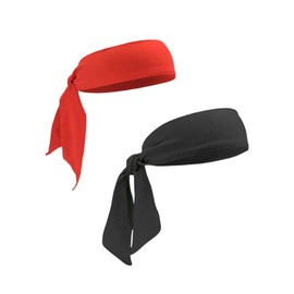 Sports Headband, 2 Pcs Unisex Non-Slip Running Head Strap, Fitness Hairband for Men and Women, Soft Head Bands Sweatband for Tennis, Cycling, Yoga