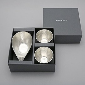 Nousaku Sake Set (1 go katakuchi × 1, guinomi × 2)