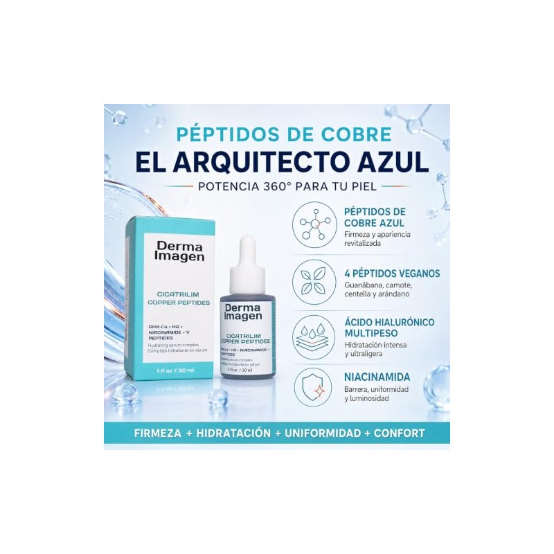 Cicatrilim Copper Peptides Sérum Facial con Péptidos de Cobre GHK-Cu,