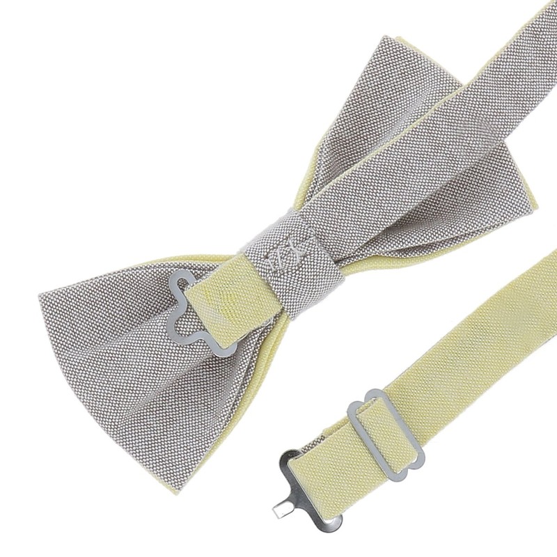 cravateSlim Bow Tie Pastel - Cotton Wedding Bow Tie -