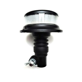 Matel Service Orange White 18 LED Rotating Beacon 3 Flash Patterns 12 V 24 V ECE R65 R10 Warning Light