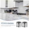 BESPORTBLE 3sets Gas Stove Knobs Replacement Stove Control Knobs for