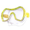Salvas Drop SR Mens Diving Mask - L, Yellow (Transparent/Transparent