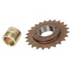 Bike Freewheel Adapter Set Professional 24T Single Speed Freewheel 24mm