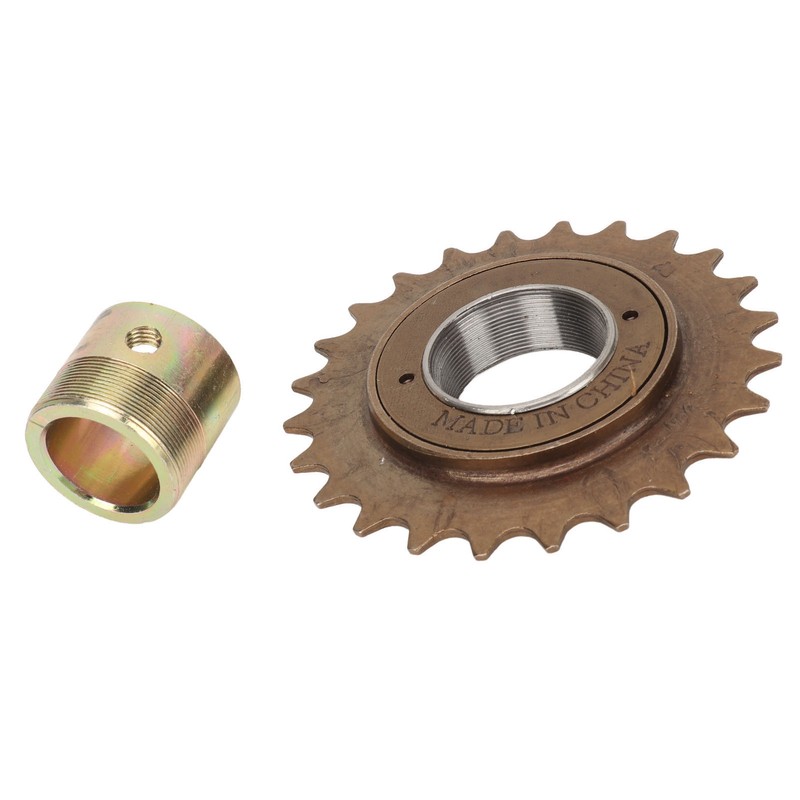 Bike Freewheel Adapter Set Professional 24T Single Speed Freewheel 24mm