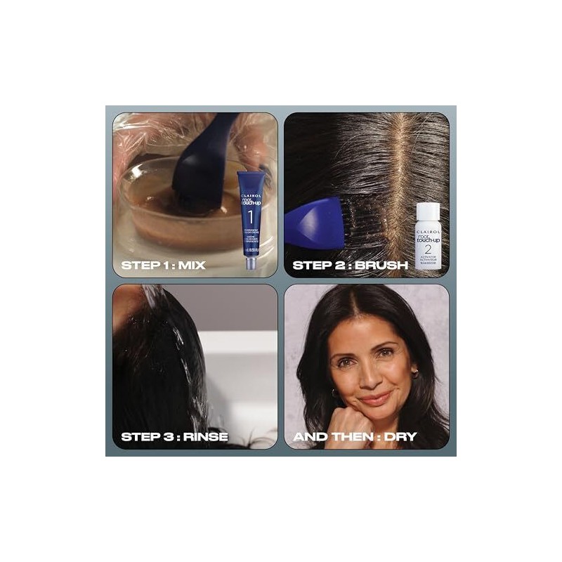 Clairol 6R Light Auburn Permanent Root Touch Up Kit 2