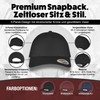 tshirtladen Snapback Schwarz Bester Papa DER Welt – Vatertagsgeschenk Papa,