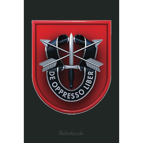 7th Special Forces Group SFG Army Military Veteran Notebook: US