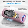 MIATONE Portable Bluetooth Speaker 36W Stereo Sound Bass Boost, Bluetooth
