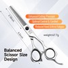 Fenice Peak Professional Hair Thinning Scissors 5.5'' Barber Texturizing Shears