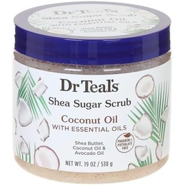 Dr. Teals Shea Sugar Scrub Coconut Oil 19 Ounce Jar