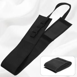 Pool Cue Case Billiard Pool Cue Stick Carrying Case Bag Black Pools Stick Cases, Pools Sticks Bag for Carrying the 1/2 Billiard Sticks, Billiards Cues Cases 32 Inches Snooker Storage Carryings Bags