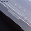 KADS Plastic Transparent Empty Nail Storage Box Manicure Equipment Decoration