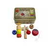 Classic Wooden Toys in a Tin - Timeless Fun for
