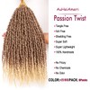 8Packs/Lot 20Inch Pretwisted Passion Twist Crochet Hair Prelooped Passion Twist