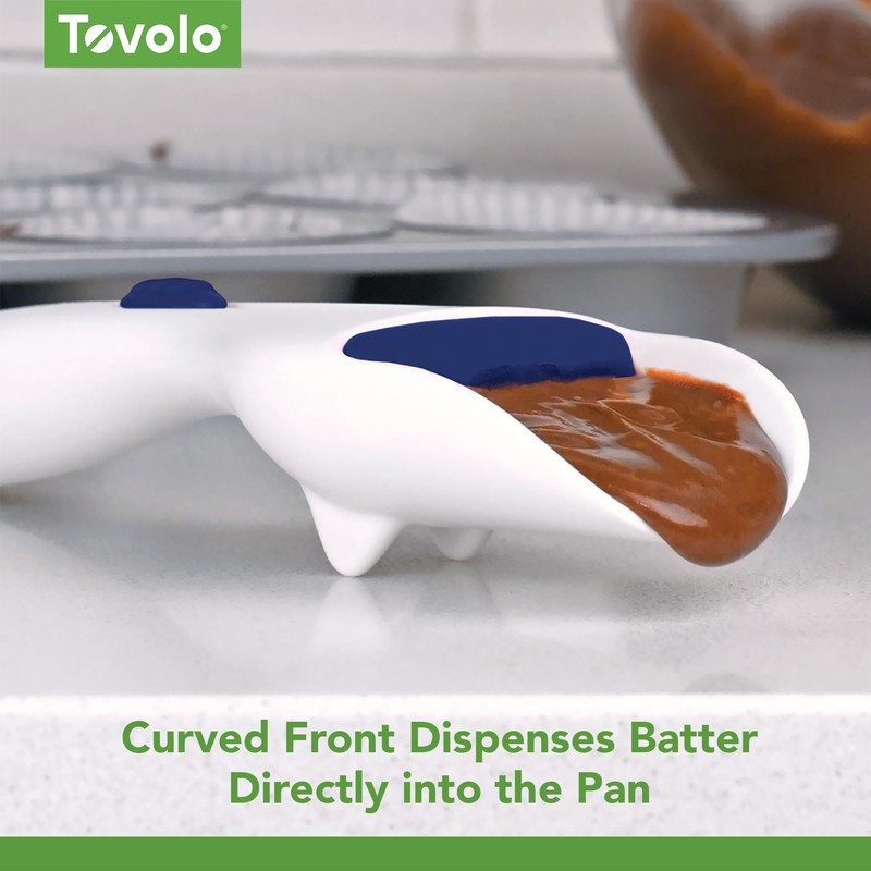 Tovolo Cupcake Scoop Batter Dispenser - Easy to Use Baking