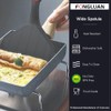FONGLUAN Silicone Wide Turner/Spatula Kitchen Spatulas Nonstick Cookware for Cooking