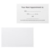 ITZAMNA your next Appointment Card Minimalist design 100 white