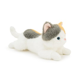 Wanwu World Cat Stuffed Animal Premium stuffed cat for Ages 1 and Up Colored 13.5 Inche